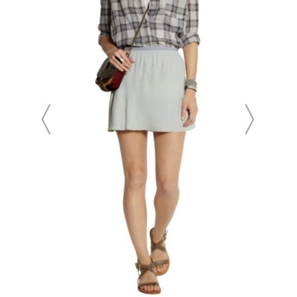ISABEL MARANT ÉTOILE Anais crepe mini skirt - Picture 1 of 8